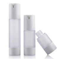 10pcslot 15ml 30ml 50ml Airless Pump Vacuum Scrub Bottle Toiletries Container Plastic Dispenser Travel Cosmetic Bottle