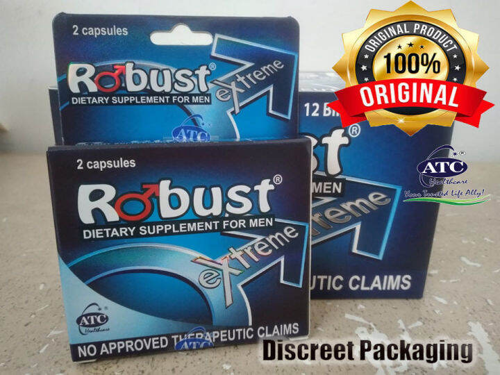 ROBUST EXTREME Dietary Supplement for MEN 2 Capsule Lazada PH