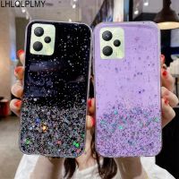 {Taoyitao} ดาวแวววาวเคสซิลิโคนระยิบระยับสำหรับ OPPO A78 A98 5G A17 A17K Realme C35 C31 C25Y C25S XT C30 C55 C53 5 10 Pro Plus ฝาครอบ