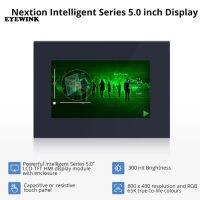 Nextion 5.0นิ้ว LCD-TFT จอแสดงผล HMI Capacitive. แผงสัมผัสแบบทานกลับโมดูลอาร์จีบี65K ชุดสีอัจฉริยะพร้อมตู้