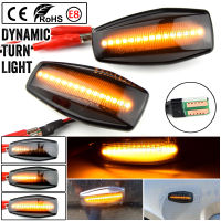 คู่แบบไดนามิก Blinker LED Light Side Marker สำหรับ Hyundai Tucson Terracan Coupe Trajet Matrix Elantra XD I10 Getz Sonata XG