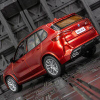 สีอำพัน88497จำลอง Bmw X5m โลหะผสมรุ่นคูเป้ของตกแต่งรถดึงกลับสามารถเปิดประตูรถของเล่นเด็ก