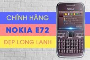 Điện thoại Nokia E72 CHÍNH HÃNG - CAMERA 5MP - TỐC ĐỘ XỬ LÝ MẠNH MẼ