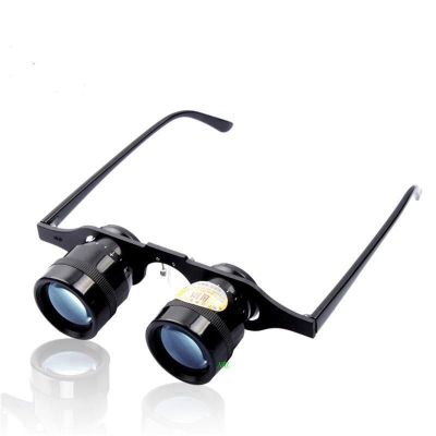 BIJIA แว่นตาขยายสำหรับตกปลาแบบพกพา10X34 10X แว่นขยายแว่นขยายแว่นขยายกล้องส่องฟิล์มสีฟ้าสำหรับคอนเสิร์ตนาฬิกาข้อมือผู้ชายกันน้ำกีฬา