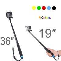 36/19 Inch Aluminum Selfie Sticks Self Handheld Pole Monopod for Insta360 X3 One RS R GoPro Hero 11 10 9 Xiaomi Camera Accessory