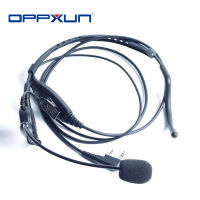 Extendable Acoustic Tube PTT Throat Microphone Earpiece For UV-5R Bf-888s CB Radio Accessories Baofeng Headset