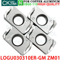 ZM01 LOGU 030310 ER GM คาร์ไบด์แทรก Fast Feed Milling Inserts เครื่องมือ CNC เครื่องกลึงโลหะเครื่องมือ