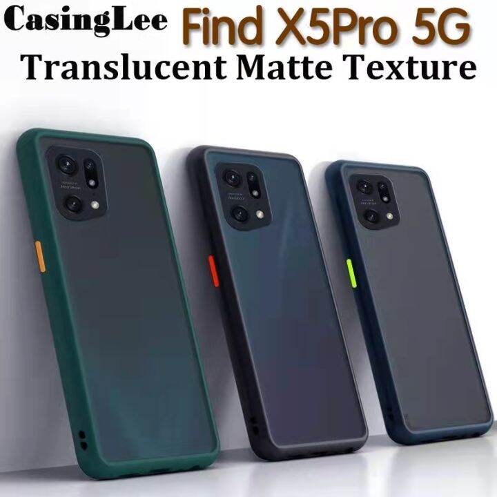 Find X5Pro 5G(พร้อมส่งในไทย)เคสขอบนิ่มหลังแข็งขุ่นคลุมกล้องOPPO Find X5 ...