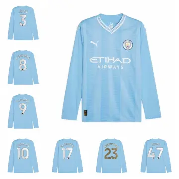 Manchester City Home Long Sleeve Jersey 2023/24