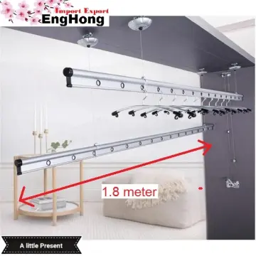 Wall mounted discount clothes hanger malaysia