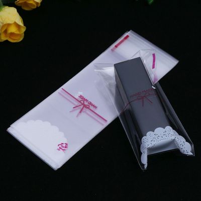LG01I9 100PCS Opp Plastic Festival Favors Self Adhesive Small Packag Candy Pocket Lipstick Packaging Bags Cookie Wrapper Gift Packing