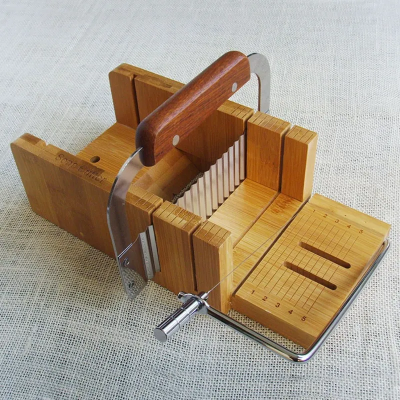 Wood Soap Cutter Loaf Beveler Planer Wire Slicer Soap Making Cutting Mould  