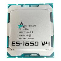 โปรเซสเซอร์ Xeon ที่ใช้ E5 SR2P7 1650V4 3.6GHZ 6-Core 15MB SmartCache 140W E5 1650 V4 LGA2011-3 E5-1650V4 Cpu Gubeng