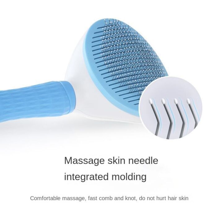 pet-dog-hair-brush-หวีแมว-grooming-and-care-cat-brush-หวีสแตนเลสสำหรับสุนัขขนยาว-cleaning-pets-dogs-accessories