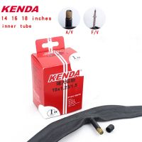 Kenda ยางในจักรยาน18*1.25 1.5 1.75 2.125N วาล์วฝรั่งเศส14 16 18นิ้วอุปกรณ์จักรยานเสือภูเขายาง