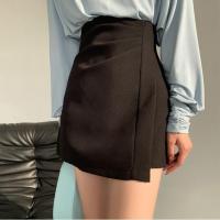 COD ❍¤❀ The Monolopy Shop28dfgs8dgs Women Skirt Short 2021 半身裙女2021春季新款高腰a字显瘦小众设计感时尚包臀不规则短裙