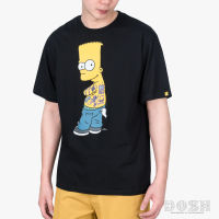 DOSH OVERSIZED SHORT SLEEVE T-SHIRTS THE SIMPSONS เสื้อยืดโอเวอร์ไซส์ 9FSIMT5068-BL