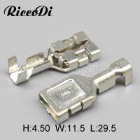 ♈ 30Ps 9.5mm DJ626-D9.5x1.2C Automotive Crimping Wire Terminal Electrical Female Cable Connector Contact Brass Pins 7116-3250