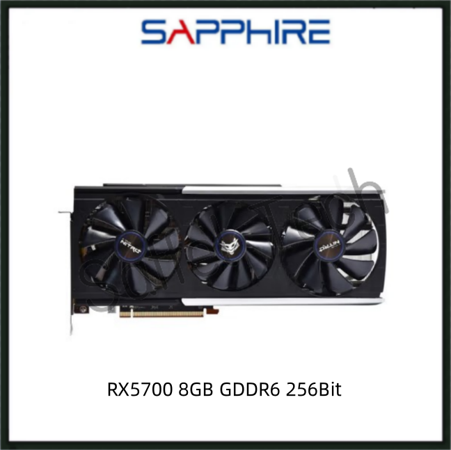 used-sapphire-rx5700-8gb-gddr6-256bit-rx-5700-gaming-graphics-card-gpu