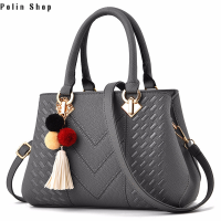 Polin Shop กระเป๋าผู้หญิง,กระเป๋า Cross-Body 2019พกพาสะพายไหล่กระเป๋าผู้หญิงสไตล์เกาหลีแบบใหม่ด้ายปักทันสมัยและอเนกประสงค์