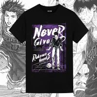 ข้อเสนอพิเศษ tshirt tshirt แขนสั้นโอเวอร์ไซส์เสื้อยืดแขนสั้น  Sakuragi Flower Road 10 Number Style Kaede Rukawa Slam Dunk S-5XL(S-5XLS-5XL