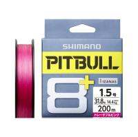 2020 SHIMANO PITBULL สาย PE สี8 + เอ็นตกปลา LD-M51T 150ม. 8 Strs สีชมพูเคลือบฮีทซิงค์อุปกรณ์ตกปลา43LB 18.5LB