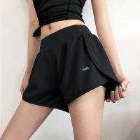 【New】Women’s Sportwear Elastic Waist Short Sport Pants Pocket Pants