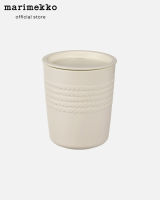 MARIMEKKO SIIRTOLAPUUTAR. TAKEAWAY MUG แก้วน้ำพร้อมฝา สีขาว