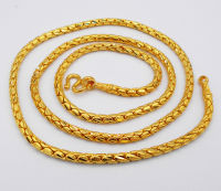 Mens Chain 22K 23K 24K Thai Baht Gold GP Necklace 26 Inch 45 Grams Jewelry