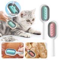 Dubbelzijdig Ontharing Borstels Voor Kat Hond Pet Grooming Kam Met Doekjes Gravity Cat Cleaning Floating Hair Removal Comb 1PC Brushes  Combs