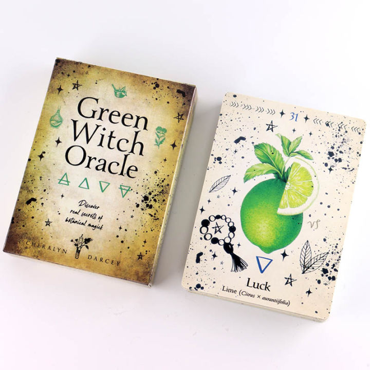 44แผ่น-green-witch-oracle-cards