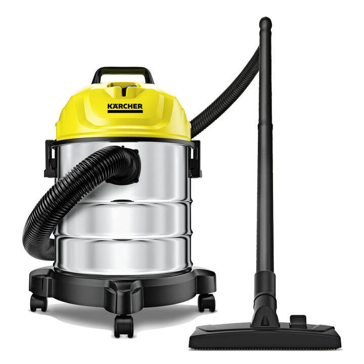 karcher-เครื่องดูดฝุ่นแบบเปียกและแห้ง-wd-1s-classic-ดูดฝุ่น-ดูดน้ำ-เป่าลม-ถังสเตนเลส-1300-วัตต์-1-098-323-0-คาร์เชอ