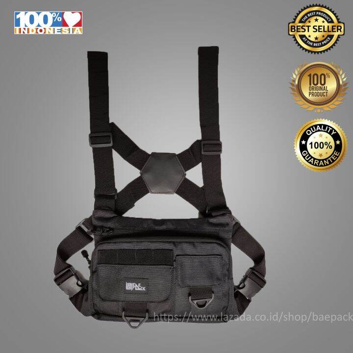 Premium sling chest bag chest pack Lazada