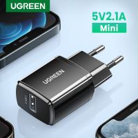 ที่ชาร์จโทรศัพท์มือถือติดผนังของ Huaiwei UGREEN 5V2ที่ชาร์จเครื่องชาร์จ USB สำหรับ1A