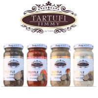 Happy at home &amp;gt;&amp;gt; Tartufi jimmy truffles sauce 4 แบบ  ซอสทรัฟเฟิล4รสชาติ180กรัม. สินค้านำเข้าจากประเทศอิตาลี Truffle and cheese