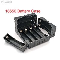 New 1/2/3/4 Section Plastic Battery Holder Storage 18650 Rechargeable 3.7V