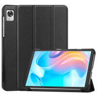 Casing Tablet ขนาดเล็กสำหรับ Realme Oppo ขนาด8.7นิ้วเคสอัจฉริยะเคส Realme มินิแพดขนาด8.7นิ้วทนต่อแรงกระแทกฟังก์ชันยึดพับได้สามทบเคสทนต่อแรงกระแทกบางเฉียบน้ำหนักเบาเป็นพิเศษป้องกันการขีดข่วนเคส iPad Mini แผ่น Realme