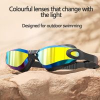 Professional Swimming Goggles For Men Women Anti-Fog UV Plating Waterproof Adjustable Silicone Diving Adults Pool Glasses Goggles