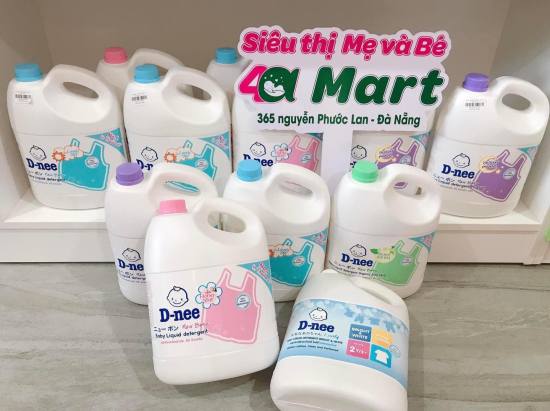 Nước giặc xả dnee em bé thái lan nhập khẩu công ty đại thịnh 3000ml có tem - ảnh sản phẩm 2