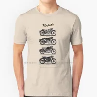 The Rapide Models T Shirt Pure Cotton Vincent Rapide Vincent Hrd Rapide Hrd Rapide Vincent Motorcycle Motorcycle