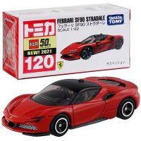 โมเดลมอเตอร์ Takara Tomy. Tomica No.120 SF90 Stradale 1/62 Mainan Anak-Anak Kendaraan