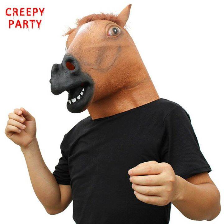 horse head halloween mask