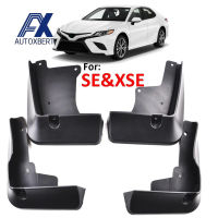 4Pcs Mudflap Mud Guard Mud Flaps สำหรับ Toyota Camry 2018 2019 2020 SE XSE ด้านหน้าด้านหลังรถอุปกรณ์เสริม Fender Cars Fender Flares