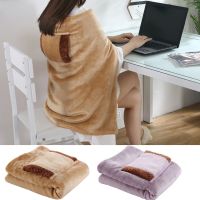 Electric Heating Blanket Shawl Soft Skin Friendly Electric Heating Shawl Adjustable Rope Supplies for Shoulder Neck Back Legs