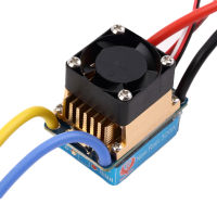 1Pcs Brushed ESC ใหม่ Rain 320A กันน้ำ Brushed ESC 3S พร้อมพัดลมระบายความร้อน5V 3A BEC T-Plug สำหรับ110 RC รถ