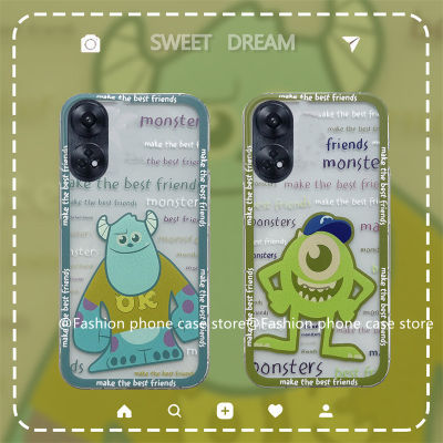 เคสโทรศัพท์ OPPO A58 4G เคส Phone Case ฝาครอบการ์ตูนซิลิโคนนุ่มน่ารักอินเทรนด์ OPPOA58 4G 2023