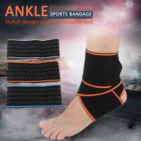 1PCS Safety Ankle Support Gym Running Protection Black Foot Bandage Elastic Ankle Brace Band Guard Sport Tobilleras New