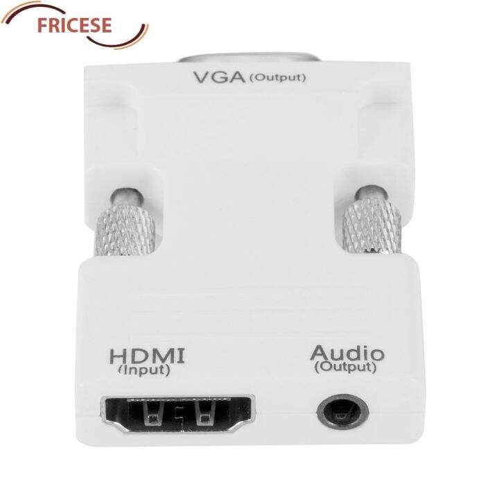 อะแดปเตอร์-fricese-hdmi-compatible-female-to-vga-male-พร้อมสายสัญญาณเสียงรองรับ-1080p