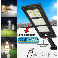 Outdoor LED Solar Wall Lamp 6000K FREE SHIPPING SuperBright Solar Motion Sensor Lights IP65 Waterproof Outdoor Security Lighting