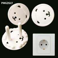 ┇ 10pcs Baby Safety Child Electric Socket Outlet Plug Protection Security Two Phase Safe Lock Cover Kids Sockets Cover Plugs